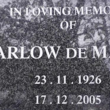 MARDT Marlow, de 1926-2005