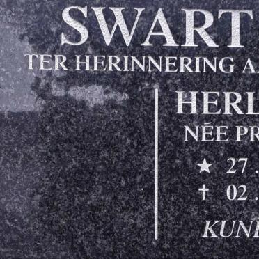 SWART Herlianne nee PRETORIUS 1935-2001