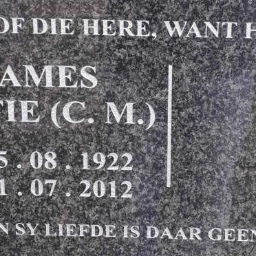 JAMES C.M. 1922-2012