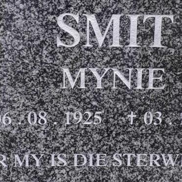 SMIT Mynie 1925-2006