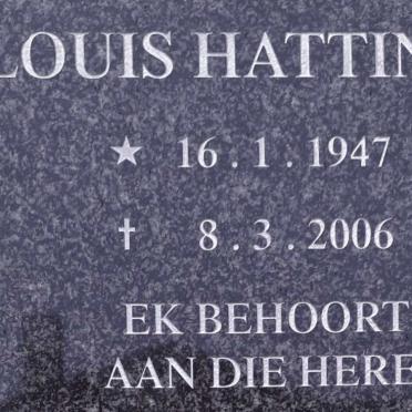 HATTINGH Louis 1947-2006