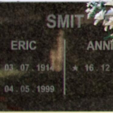 SMIT Eric 1914-1999 &amp; Annie 1926-