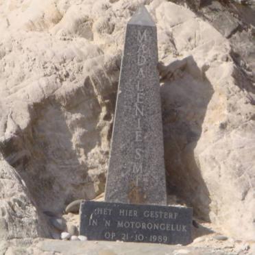 Western Cape, STRANDFONTEIN, Memorials at beach