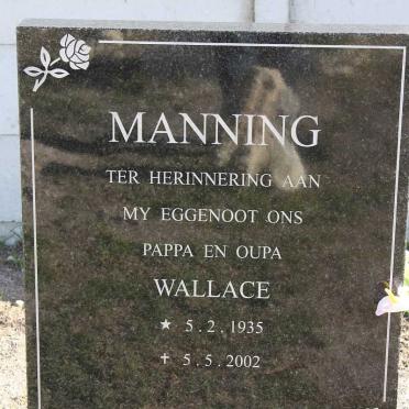 MANNING Wallace 1935-2002