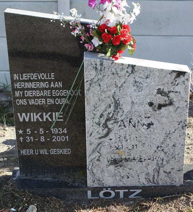 LOTZ Wikkie 1934-2001