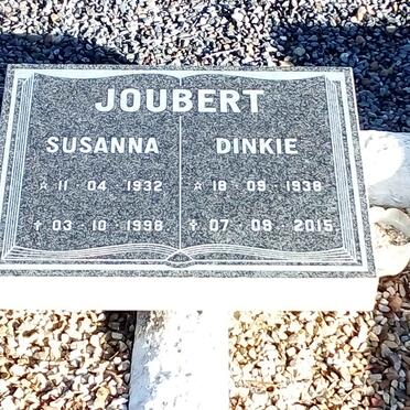 JOUBERT Dinkie 1938-2015 &amp; Susanna 1932-1998