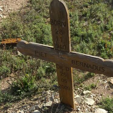 BERNADUS Piet 1940-2009