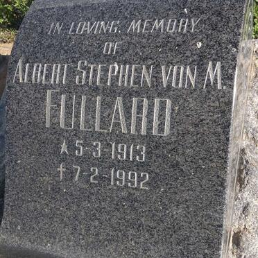 FULLARD Albert Stephen von M. 1913-1992