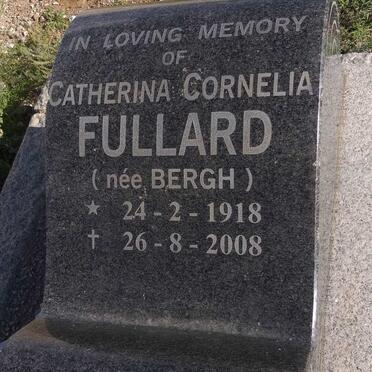 FULLARD Catherina Cornelia nee BERGH 1918-2008