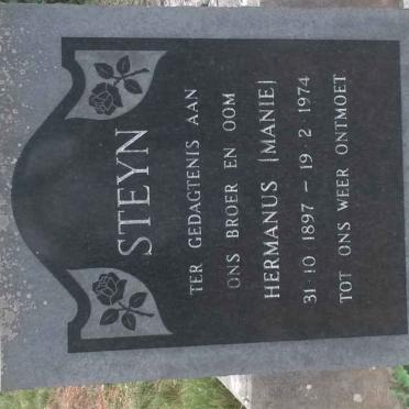 STEYN Hermanus 1897-1974