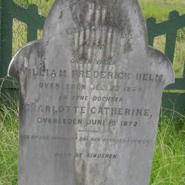 HELM William Frederick -1869 :: HELM Charlotte Catherine -1872