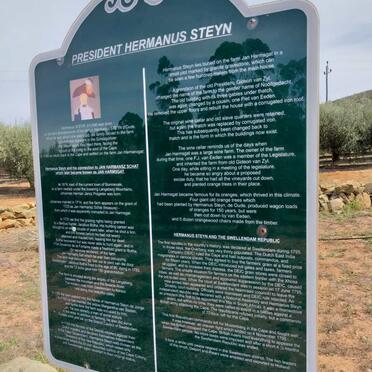 Western Cape, SWELLENDAM district, Jan Harmans Gat 179_2, Jan Harmsgat, Grave of Pres. Steyn
