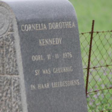 KENNEDY Cornelia Dorothea -1976