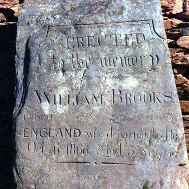 BROOKS William -1866