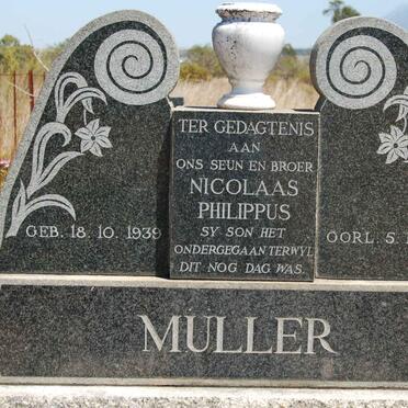 MÜLLER Nicolaas Philippus 1939-1961