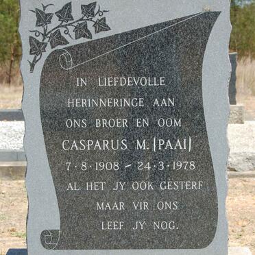 POTGIETER Casparus M. 1908-1978
