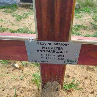 POTGIETER Ann Margaret 1943-2023