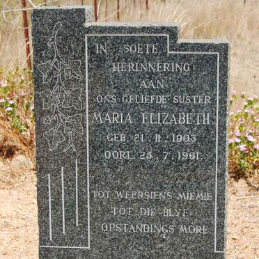 STEYN Maria Elizabeth 1903-1961