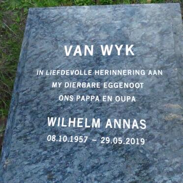 WYK Wilhelm Annas, van 1957-2019