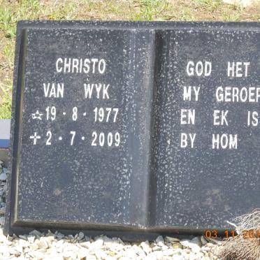 WYK Christo, van 1977-2009