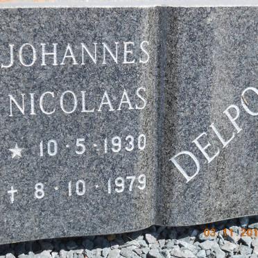 DELPORT Johannes Nicolaas 1930-1979