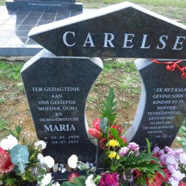 CARELSE Maria 1939-2021
