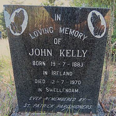 KELLY John 1883-1970