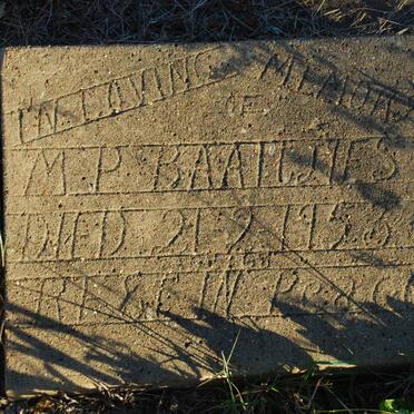 BAAITJIES M.P.  -1953