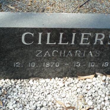 CILLIERS Zacharias 1970-1970