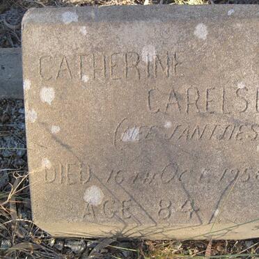 CARELSE Catherine nee JANTJIES -1956