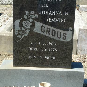 CROUS Johanna H. 1900-1975