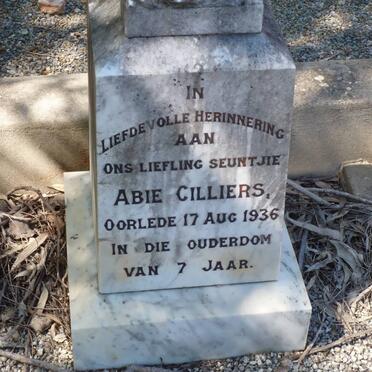 CILLIERS Abie -1936
