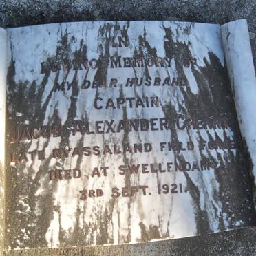 CHERRY Jacob Alexander -1921