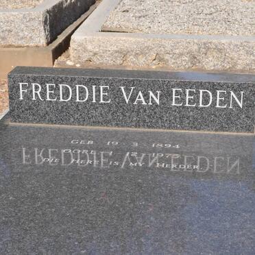 EEDEN Freddie, van 1894-1975