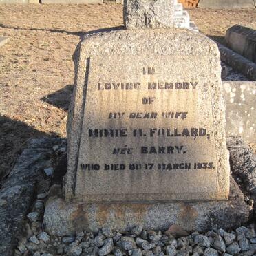 FULLARD Mimie M. nee BARRY  -1935