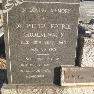 GROENEWALD Pieter Fourie -1962