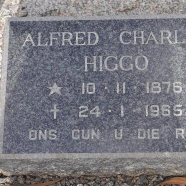 HIGGO Alfred Charles 1876-1965