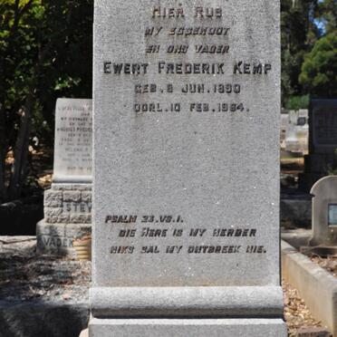 KEMP Ewert Frederik 1890-1964