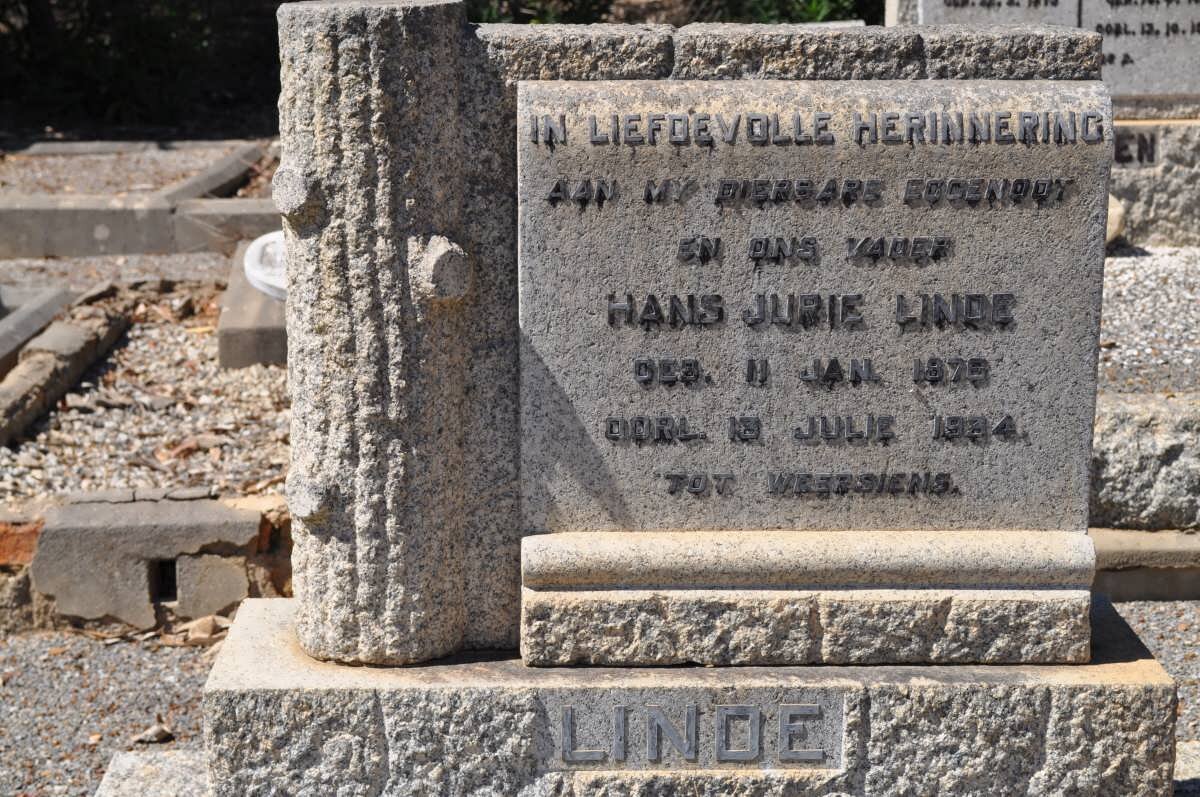 LINDE Hans Jurie 1876-1934