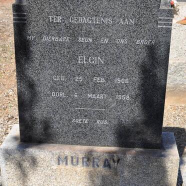 MURRAY Elgin 1906-1958