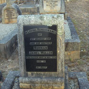 MULLER Norman James  -1938