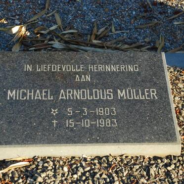 MÜLLER Michael Arnoldus 1903-1983