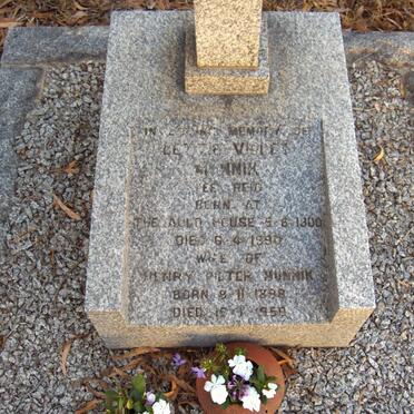 MUNNIK Henry Pieter 1898-1950 &amp; Lettie Violet REID 1900-1990