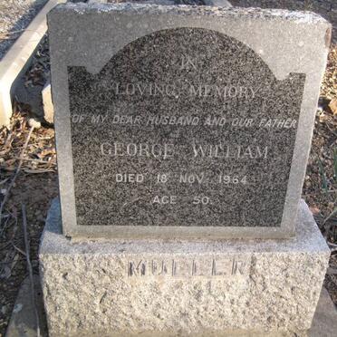 MULLER George William -1964
