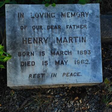 MARTIN Henry 1893-1962
