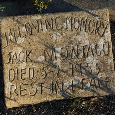 MONTAGU Jack -1950