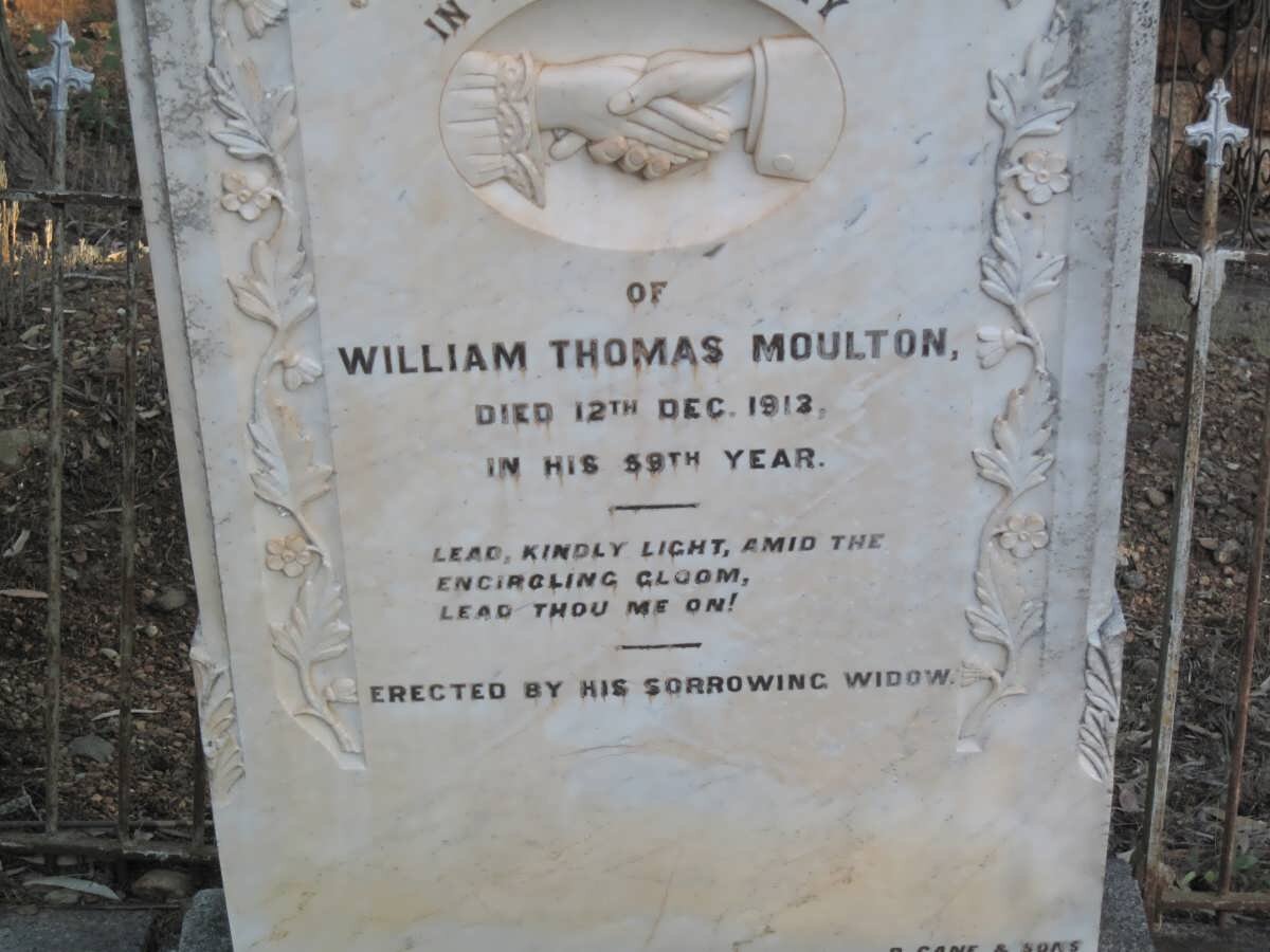 MOULTON William Thomas -1913