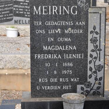 MEIRING Magdalena Fredrika 1886-1975