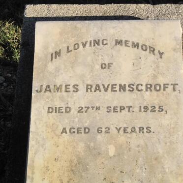 RAVENSCROFT James -1925