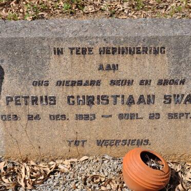 SWART Petrus Christiaan 1923-1947